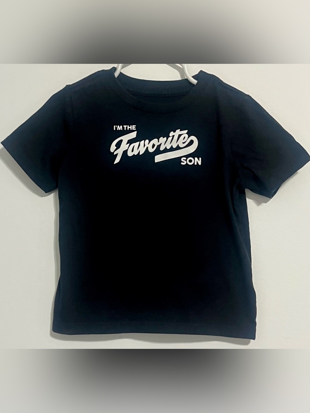 wonder nation Black "I'm The Favorite Son" Graphic Tee